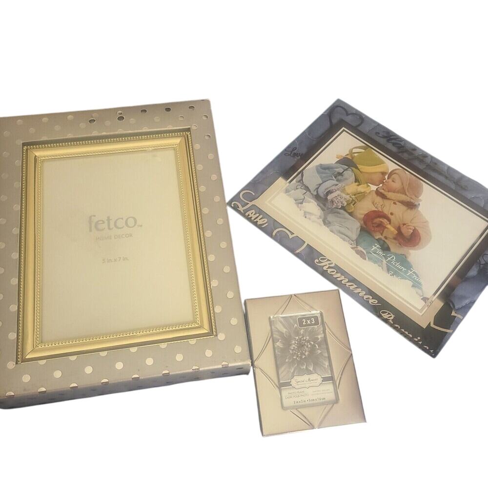 New Photo Frame Bundle - 3 Frames - 5x7, 7x5, 2x3